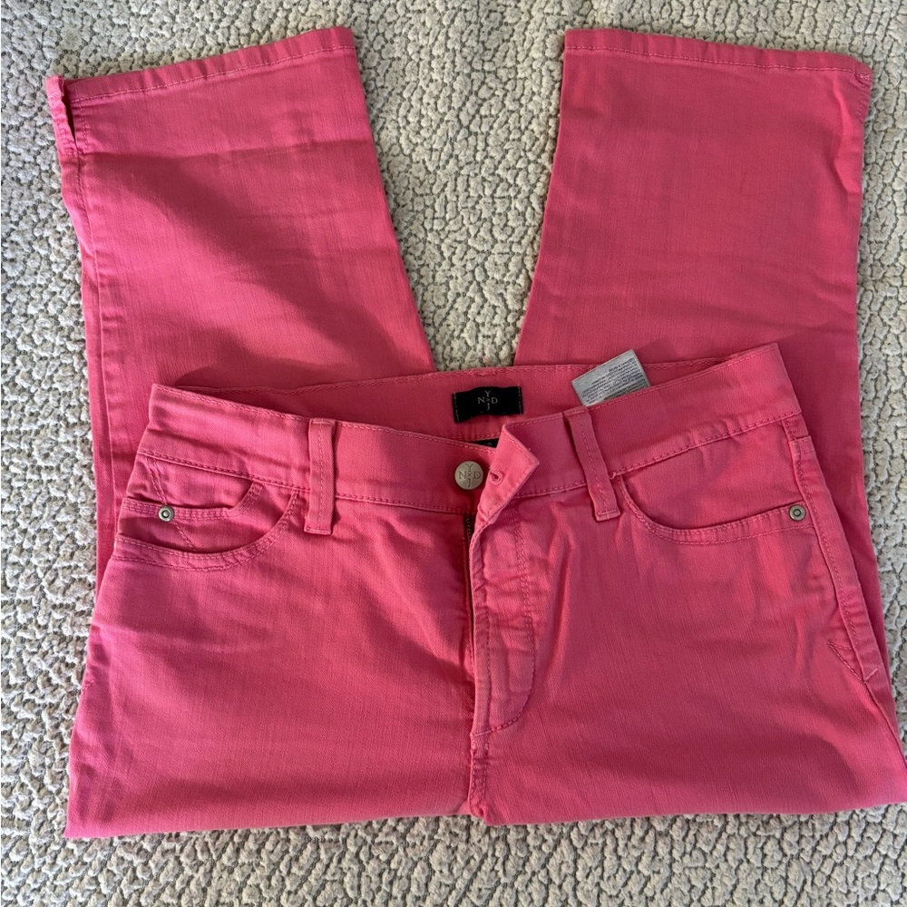 NYDJ Pink Crop Pants